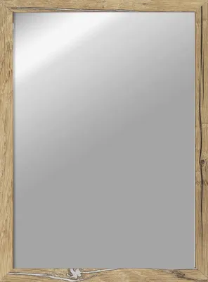 Produktbild von CLAMARO 'Vision' Wandspiegel Ganzkörperspiegel | Eiche Altholz | Moderner eckiger Spiegel mit MDF-Rahmen, inkl. Metall, Größe:45x160