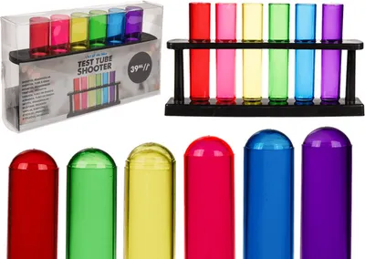 Obrázek produktu pro Barevné testovací zkumavky na pití