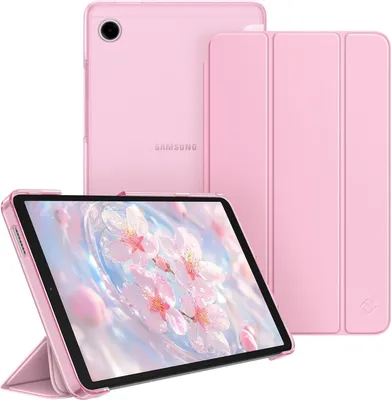 Produktbild von Fintie Hülle für Samsung Galaxy Tab A11 8,7" 2025/ Tab A9 8.7 Zoll Tablet, Ultra Dünn Schutzhülle mit Transparenter Rückseite, Rosa