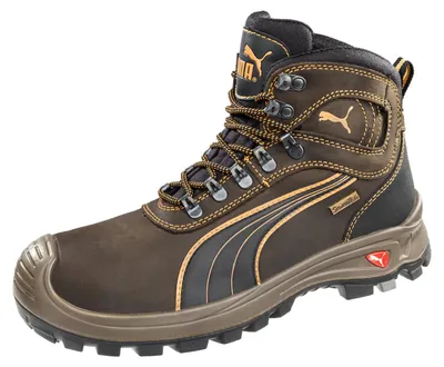 Produktbild von Puma Sicherheitsstiefel SIERRA NEVADA MID nach EN ISO 20345:2011 S3 WR HRO SRC braun  Größe 48
