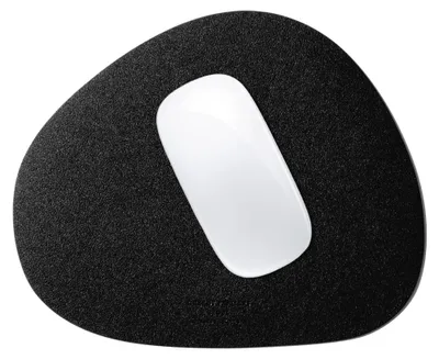 Image de Tapis de souris imperméable, lavable et antidérapant, tapis de souris pour ordinateur (noir)