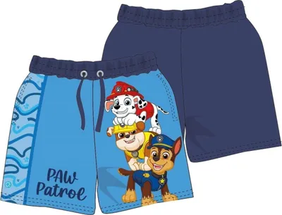 Produktbild von Paw Patrol Schwimmshorts – Kinder Badeshorts für Urlaub & Pool 3/4 Jahre