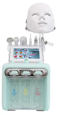 Obrázek produktu pro Zařízení pro péči o pleť – 7 funkcí v jednom: hydrodermabraze, infuze kyslíkem, mikrobublinky, čištění pleti, funkce ohřevu a chlazení, lifting obličeje