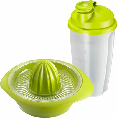 Immagine prodotto di Westmark Set 2tlg., Zitruspresse Limetta, 350 ml +Dressingshaker, 309122E7