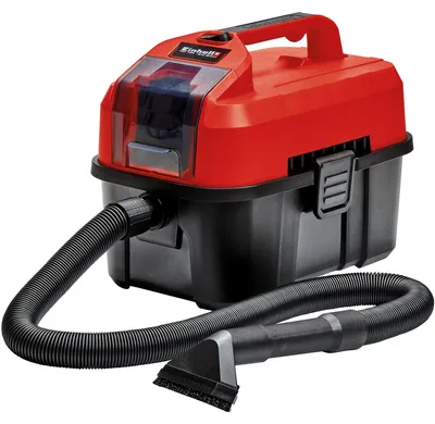 Zdjęcie produktu dla Einhell TE-VC 18/10 Li-Solo, 10 l, Torba, Czarny, Czerwony, Plastik, 2 m, Plastik