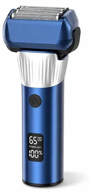 Produktbild von Elektrischer 5-Klingen Rasierer Nass & Trocken IPX6 wasserdicht USB-C 140min Laufzeit LED Display für Männer Bartpflege