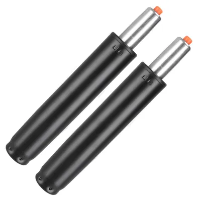 2 Bürostuhl-Gasfedern, 310-455 mm, schwarz, 450 kg