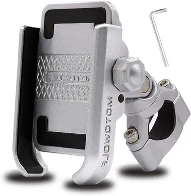Produktbild von Aluminiumlegering Fiets- und Motorrad-Halter, 360-Grad-Rotationsfunktion, für Fahrrad und Motorrad, GPS-Halter