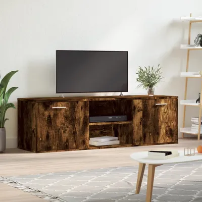 Produktbild von TV-Schrank Räuchereiche 120x34x37 cm Holzwerkstoff 833556