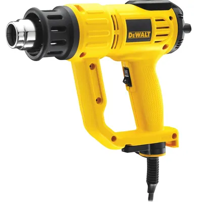 Produktbild von DeWALT D26414, Schwarz, Gelb, 650 l/min, 600 °C, 50 °C, AC, 2000 W