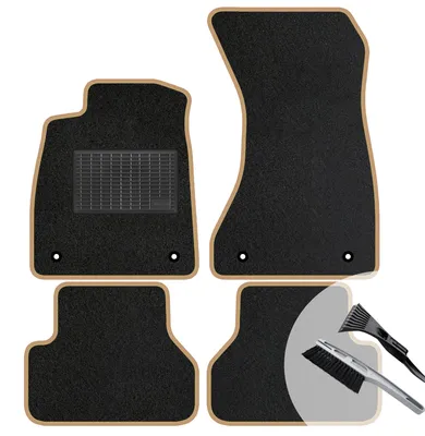 Produktbild von Velours Fußmatten Set Automatten BEIGE passend für: Seat Ibiza II 1993-2002