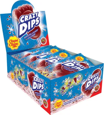 Produktbild von Crazy Dips Cola 24 Stück Chupa Chups