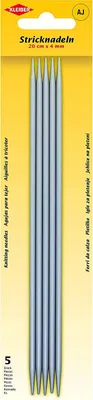 Immagine prodotto di KLEIBER 69964 KLEIBER Set di aghi da maglia / Aghi da calza, 200 mm x 4,0 mm