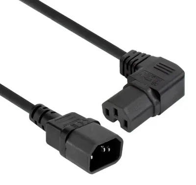 Image de ACT AK5355, 0,6 m, IEC C14, IEC C15, H05RN-F, 250 V, 10 A