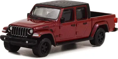 Produktbild von JEEP Gladiator Willys 2021 aus der Serie BATAILLON 64 in Blisterverpackung, GREEN61020-F, Maßstab1/64, GREENLIGHT