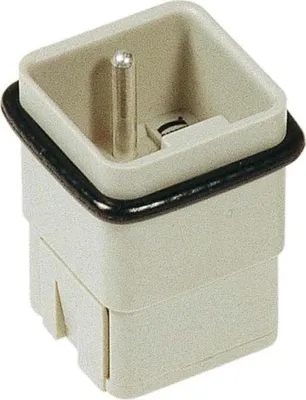 Produktbild von HARTING Han Q5/0 Stifteinsatz (M) Crimp- / Schraubanschluss (PE), 5-polig+PE 230V/400V, 16A - 1 Stück