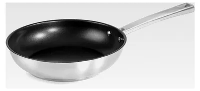 Produktbild von Pfanne mit Quantanium-Antihaftbeschichtung, Edelstahl 18/10, 24 cm