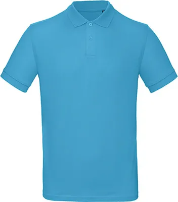 Produktbild von B&C PM430 | Herren Inspire Polo / OCS-100 und -100  - Farbe: Very Turquoise - Größe: L