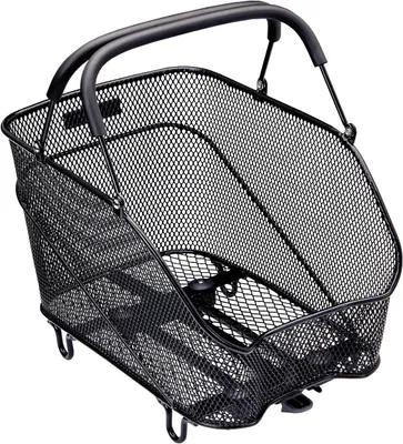 Produktbild von racktime Baskit Trunk Small, Fahrradkorb, Metall, Schwarz, 12 l, 388 mm, 274 mm