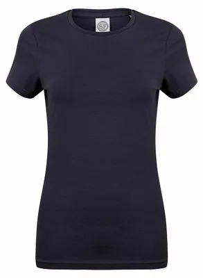 Produktbild von SF Women - T-Shirt für Damen, Stretch LT4549 (M) (Marine)