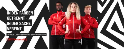 Produktbild von alpas Kinder Trainingsanzug Calcio Blau/Marine Gr. 116 Sportanzug Jogginganzug Freizeitanzug