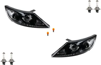 Produktbild von Scheinwerfer passend für Kia Sportage SL 10-14 Leuchtmittel Satz L R 921013W121 921013U250 921013W120 921023W121 921023U250 921023W Johns