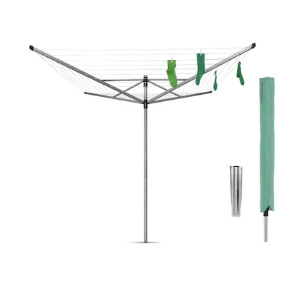 Zdjęcie produktu dla Brabantia 311048, Obrotowy, Szary, 160 mm, 160 mm, 2000 mm, 5 kg