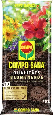 Produktbild von COMPO SANA Qualitäts-Blumenerde 70 l