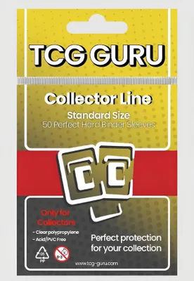 Image de TCG Guru Perfect Hard Binder Sleeves (50 ct.)