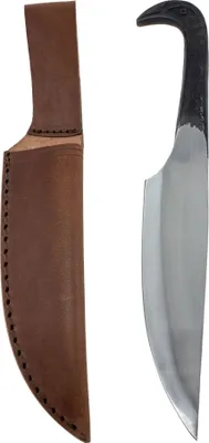 Produktbild von Handgeschmiedetes Wikinger Messer mit Vogelkopf aus Edelstahl