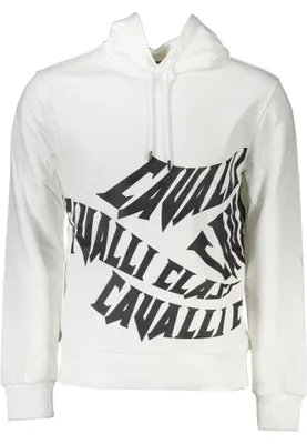 Immagine prodotto di Cavalli Class Felpa Senza Zip Uomo Bianco