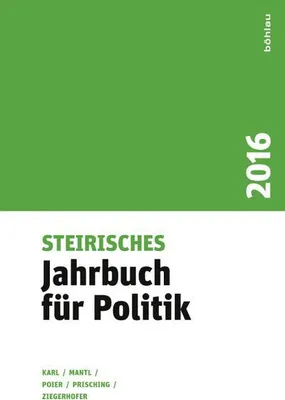 Immagine prodotto di Steirisches Jahrbuch für Politik 2016