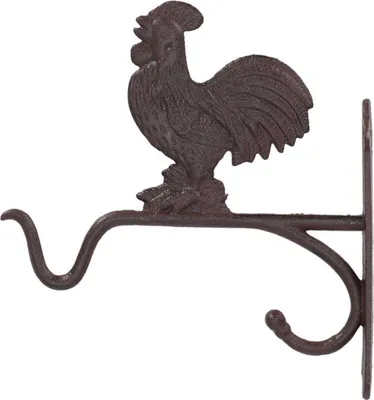 Produktbild von Esschert Design Hanging Basket Haken Hahn - Gusseisen