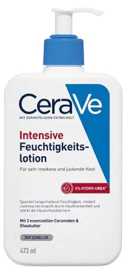 Productafbeelding van CeraVe Intensieve Hydraterende Lotion voor zeer droge en jeukende huid, 473 ml crème
