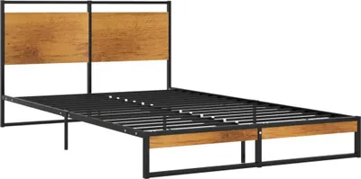 Produktbild von vidaXL Bettgestell Metall 120x200 cm