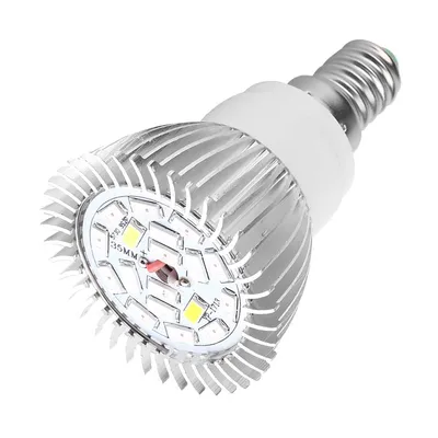 Produktbild von 18W LED Pflanzenlampe – Vollspektrum-Wachstumsleuchte mit Aluminiumgehäuse für Innenpflanzen, Balkon & Gewächshaus