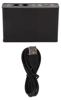 Zdjęcie produktu dla Zewnętrzna Karta Dźwiękowa USB 5.1 z Wieloma Interfejsami