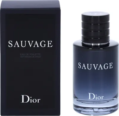 Produktbild von Dior Sauvage, Männer, 60 ml, Nachfüllbare Flasche, Pfeffer, Bergamotte, Zitrone, Ambrox, Holz