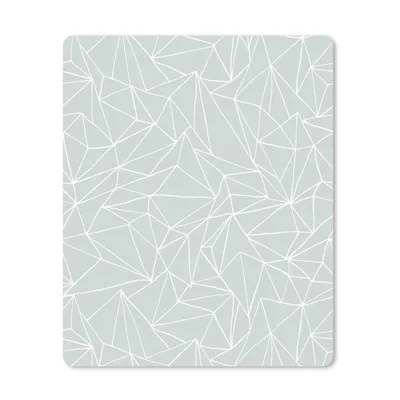 Produktbild von MuchoWow® Mauspad Mousepad Netzwerk - Dreieck - Muster 30x40 cm - Mousepads - Maus Mat - Pad - Mausunterlage - Mausmatten