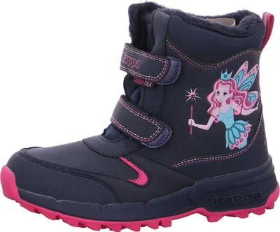 Produktbild von KAPPA Mädchen-TEX-Allwetterstiefel mit Warmfutter Blau, Farbe:blau, EU Größe:26