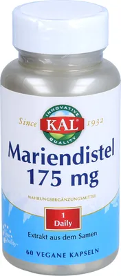 Zdjęcie produktu dla Wyciąg z ostropestu plamistego 175 mg Kal Capsules 60 kapsułek