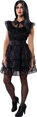 Produktbild von Gothic Hexe Vampirhexe schwarz Halloween Karneval Damen Kostüm 40
