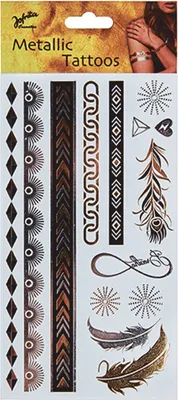 Produktbild von Eternity Klebetattoo metallic - Fasching Halloween Karneval