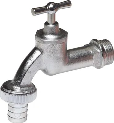 Produktbild von floraworld Wasserhahn Messing AG D 1/2Z Tülle 1/2Z mit Auslauftülle