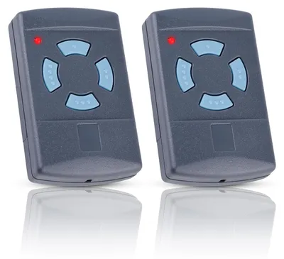 Imagen del producto de 2 abridores de puerta de garaje, mando a distancia para modelos HSM4, HSM2, frecuencia 868,3 MHz