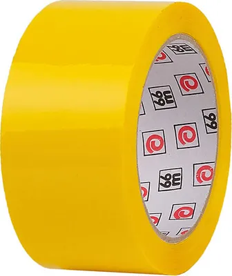 Produktbild von Klebeband 66mx50cm Heckmann gelb