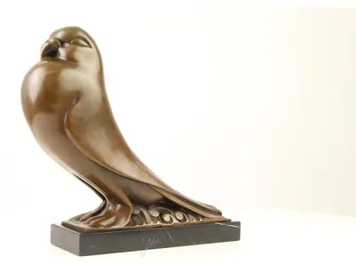 Productafbeelding van Bronzen Sculptuur Van Een Duif