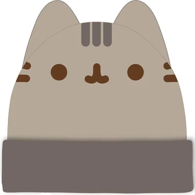 Produktbild von Pusheen Mütze Uni Face beige Fan-Merch 100% Polyacryl Standard