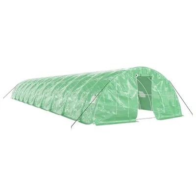 Immagine prodotto di Serra con Telaio in Acciaio Verde 100 m² 20x5x2,3 m