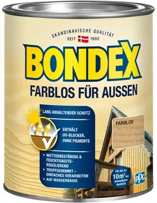 Produktbild von Bondex Farblos für Außen 750 ml farblos
